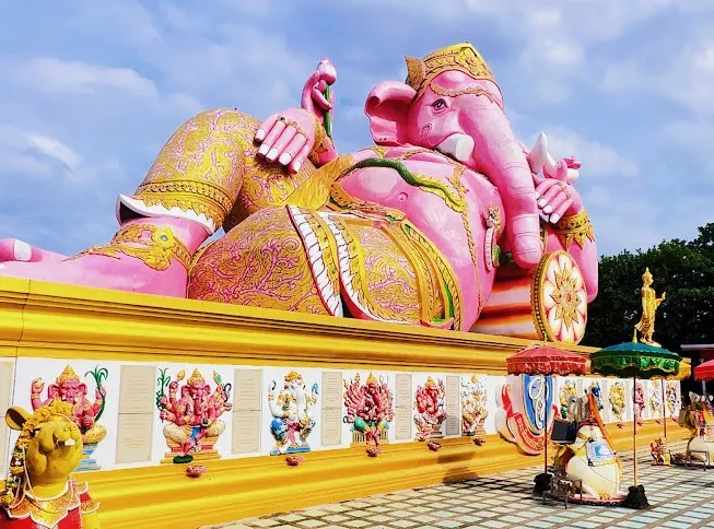 วัดสมานรัตนาราม (พระพิฆเนศองค์นอน)